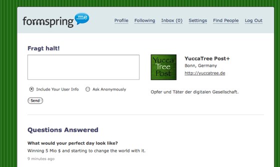 Formspring