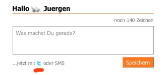 StudiVZ und Twitter