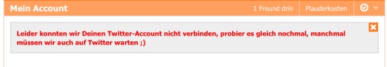 StudiVZ und Twitter